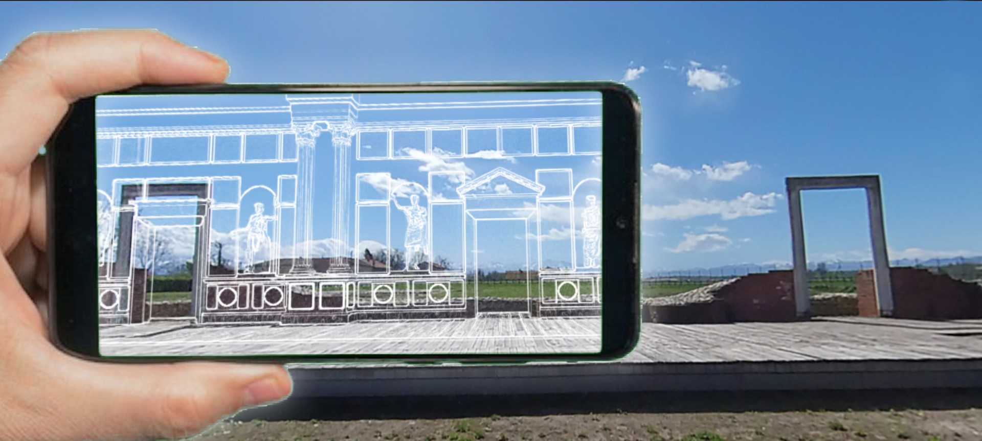 “Museo Digitale Diffuso”: un viaggio nel tempo tra gli edifici pubblici di Augusta Bagiennorum